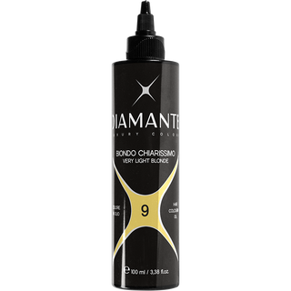 DIAMANTE COLORE IN OLIO 9 BIONDO CHIARISSIMO 100 ML.