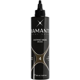 DIAMANTE COLORE IN OLIO 4 CASTANO MEDIO 250 ML.
