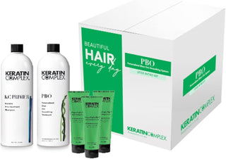 KERATIN COMPLEX PBO KIT 1 SHAMPOO LITRO - 1 PBO LITRO - 24 MASQUE 150 ML.
